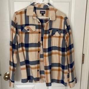 Patagonia Plaid Organic Cotton Shirt S